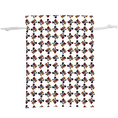 Mixed Abstract Colors Pattern Lightweight Drawstring Pouch (xl)