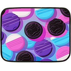 Cookies Chocolate Cookies Sweets Snacks Baked Goods Fleece Blanket (mini)