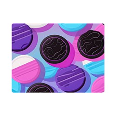 Cookies Chocolate Cookies Sweets Snacks Baked Goods Premium Plush Fleece Blanket (mini)