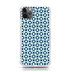Mazipoodles Dusty Duck Egg Blue White Donuts Polka Dot Iphone 11 Pro Max 6 5 Inch Tpu Uv Print Case by Mazipoodles