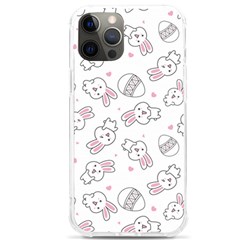 Cute Pattern With Easter Bunny Egg Iphone 12 Pro Max Tpu Uv Print Case