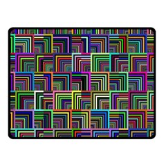 Wallpaper-background-colorful Two Sides Fleece Blanket (small) by Bedest