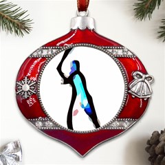 Abstract Art Sport Cross Ball Tennis  Shirt Abstract Art Sport Cross Ball Tennis  Shirt7 Metal Snowflake And Bell Red Ornament