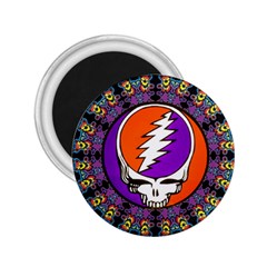 Gratefuldead Grateful Dead Pattern 2 25  Magnets by Sarkoni