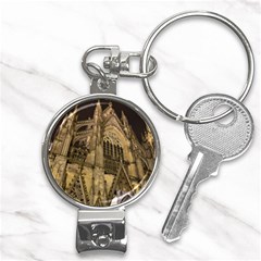 Cologne-church-evening-showplace Nail Clippers Key Chain