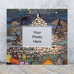 Gunter God Adventure Aventura Time White Wall Photo Frame 5  X 7 