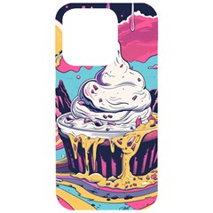 Dessert Chocolate Cream Iphone 15 Pro Black Uv Print Pc Hardshell Case