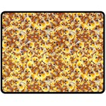 Whimsy Chickens Pattern (AI) Two Sides Fleece Blanket (Medium) 58.8 x47.4  Blanket Back