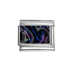 Multicolored Abstract Dynamic Shapes Print Italian Charm (9mm)