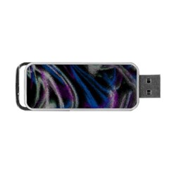 Multicolored Abstract Dynamic Shapes Print Portable Usb Flash (two Sides) by dflcprintsclothing