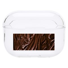 Chocolate Texture, Dark Chocolate Background Hard Pc Airpods Pro Case