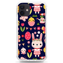 Bunny - Easter Pattern Iphone 12 Mini Tpu Uv Print Case	