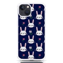 Cute Bunny Pattern, Easter, Koteto Iphone 13 Tpu Uv Print Case