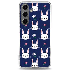 Cute Bunny Pattern, Easter, Koteto Samsung Galaxy S24 6 2 Inch Tpu Uv Case
