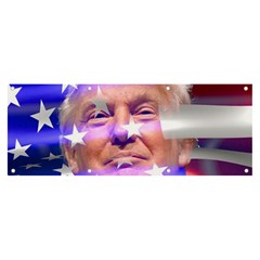 Donald Trump Flag Banner And Sign 8  X 3  by vintagetrump