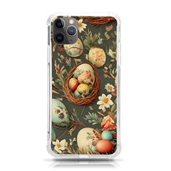 Charming Seamless Pattern Vintage Easter Floral Motif Iphone 11 Pro Max 6 5 Inch Tpu Uv Print Case