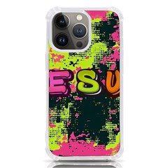 Neon Jesus 8375771 Iphone 13 Pro Tpu Uv Print Case
