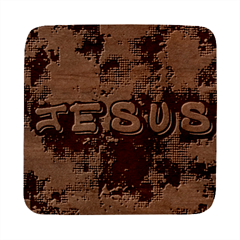 Neon Jesus 8375771 Square Wood Guitar Pick Holder Case And Picks Set