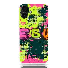 Neon Jesus 8375771 Iphone 16 Plus Tpu Uv Print Case